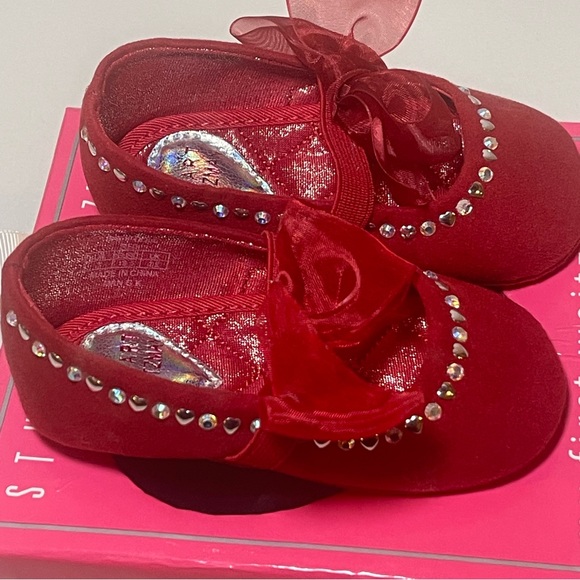 Stuart Weitzman Baby's Crib Shoes 'My First Weitzmans' Size 3 NWT - Picture 5 of 8